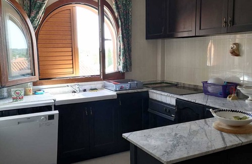 Alcossebre Appartement | Appart 4-6 pers close and sea view with swimming pool and air conditioning with balcony