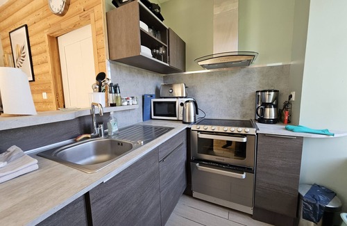 Valbeleix Appartement | Appartement en rez-de-chaussée, à la montagne, terrasse privative.