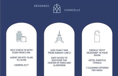 Levallois-Perret Appartement | Appart Hôtel Résidence Courcelle