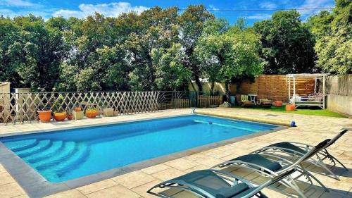 Sussargues Maison | Appart independent garden Pool & Spa