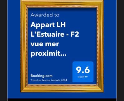 Cote Ouest Ormeaux Appartement | Appart LH L'Estuaire - F2 vue mer proximité plage