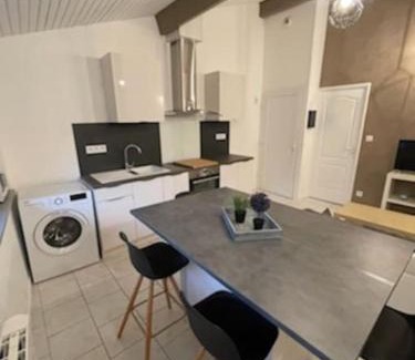 Le Vernet Appartement | Appart T2 au Vernet d'Ariège avec jardin privatif