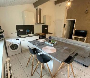 Le Vernet Appartement | Appart T2 au Vernet d'Ariège avec jardin privatif