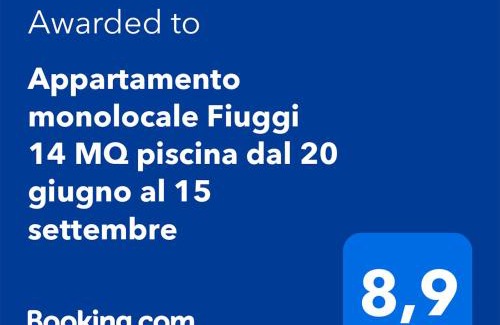 Fiuggi Appartement | Appartamento monolocale Fiuggi 14 MQ piscina dal 20 giugno al 15 settembre