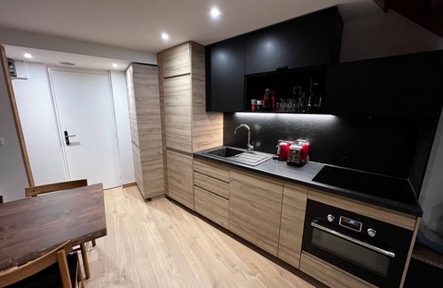 Les Avanchers-Valmorel Appartement | Appartement Duplex type chalet contemporain, 3 ch 2 Sdb, 6/7pers, skis aux pieds