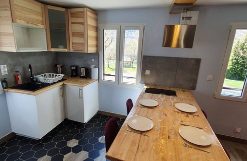 Pontamafrey-Montpascal Appartement | ☀️Appartement 40m² avec jardin, calme, pied des cols!