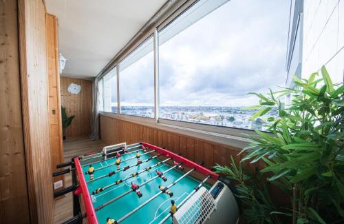 Saint-Pierre-des-Corps Appartement | Appartement avec Rétroprojecteur, Babyboot avec belle vue et proche gare