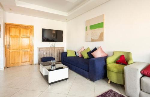 El Jadida Appartement | Appartement 26 ensoleillé à 5 min de la plage El Jadida Piscine à 15km de l'appartement