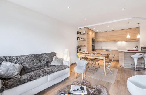 Megeve Appartement | Appartement 3 pièces au centre de Megève, balcon, proche télécabine, Wifi, idéal pour 4 personnes - FR-1-453-53