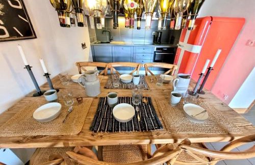 Les Gets Appartement | Appartement 4 étoiles aux Gets avec 2 chambres, cabine et terrasses, proche centre et pistes de ski - FR-1-598-6