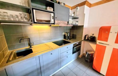 Les Gets Appartement | Appartement 4 étoiles aux Gets avec 2 chambres, cabine et terrasses, proche centre et pistes de ski - FR-1-598-6
