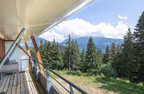 Chamrousse Appartement | Appartement 6 pers, vue montagne avec terrasse