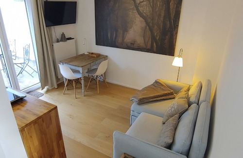 Lank-Latum Appartement | Appartement auf dem Land in Flughafennähe
