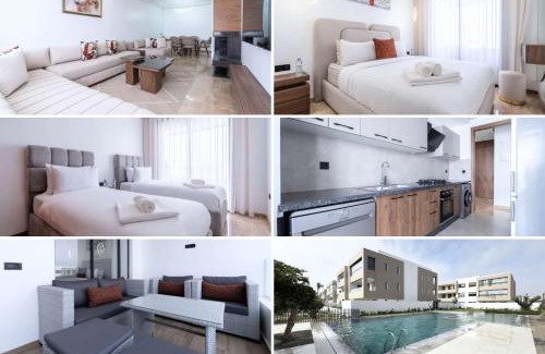 Oulad Azzouz Appartement | Appartement avec Piscine dans Résidence Privée