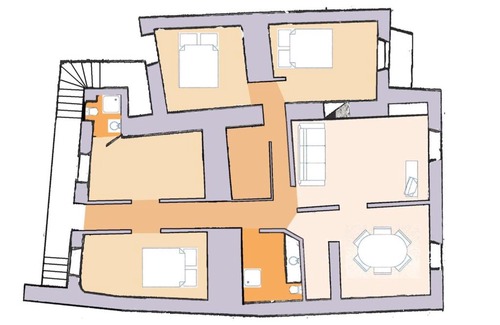 Beaufort Appartement | Appartement centre Beaufort, 8 personnes, 4 chambres - MONTBLANC