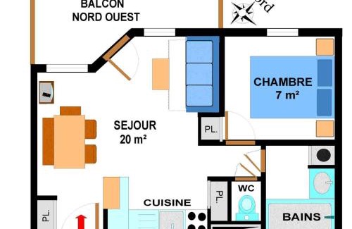 Val Cenis Appartement | Appartement Confort 4 Pers, Pied des Pistes, Parking Inclus, Lanslevillard-Val Cenis - FR-1-508-119