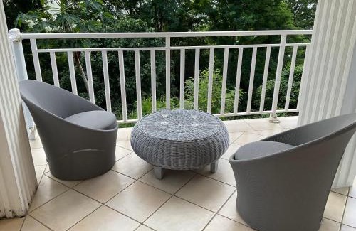 Cafeiere Appartement | Appartement confortable à Deshaies avec vue sur la mer - 55 m²