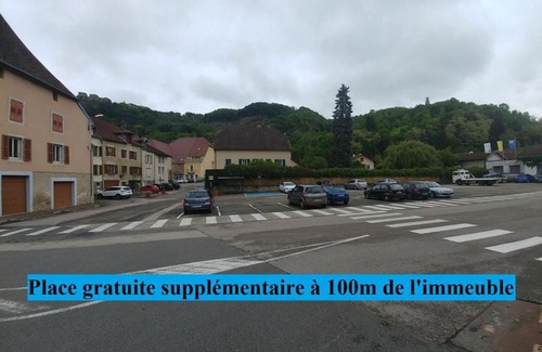 Salins-les-Bains Appartement | Appartement Cosy RDC Salins les Bains