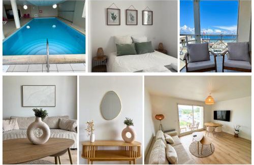 Plougonvelin Appartement | Appartement Cosy, terrasse vu mer, piscine, Sauna - WarmHouse