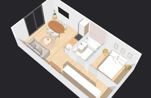Plougonvelin Appartement | Appartement Cosy, terrasse vu mer, piscine, Sauna - WarmHouse
