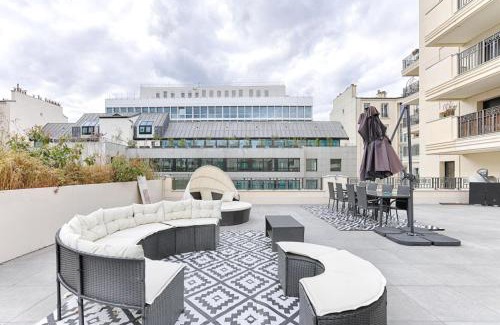Levallois-Perret Appartement | Appartement de luxe avec terrasse 3BR Levallois