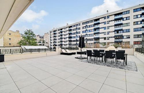 Levallois-Perret Appartement | Appartement de luxe avec terrasse 3BR Levallois