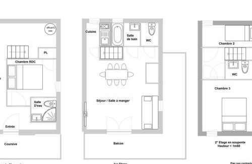 Crest-Voland Appartement | Appartement duplex cosy, 6 pers, proche pistes, garage privé, Crest-Voland - FR-1-595-73