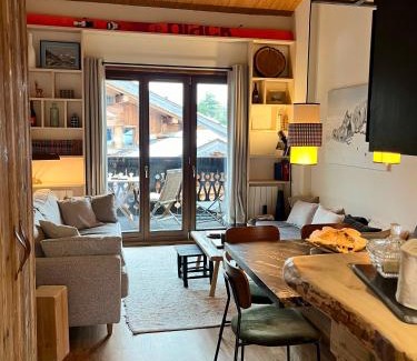 Les Tines Appartement | Appartement ensoleillé aux Tines, vue Massif