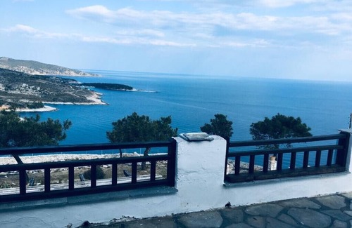 Thasos Maison | Appartement Ksevni 2 mit Großer Terrasse und Meerblick