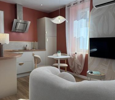 Moulins Appartement | Appartement Le rêve de Gaïa Climatisation et Wifi