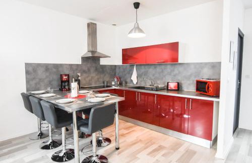 Saint-Quentin Appartement | Appartement "le Terminus " Gare-Cosy-Wifi 6 Personnes