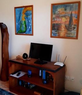 Playa de la Calera Appartement | Appartement Lona, El Cieno mit Pool direkt am Meer