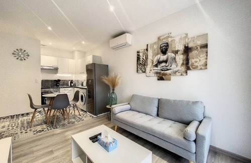 Roquebilliere Appartement | Appartement meublé 2 pièces calme et ensoleillé entièrement neuf, tout confort,