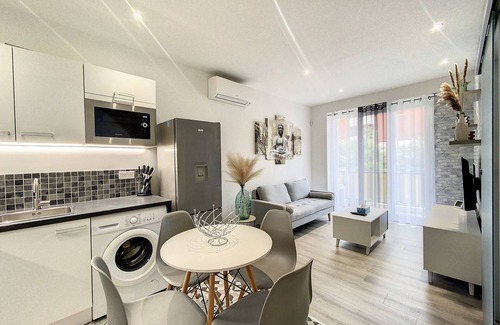 Roquebilliere Appartement | Appartement meublé 2 pièces calme et ensoleillé entièrement neuf, tout confort,