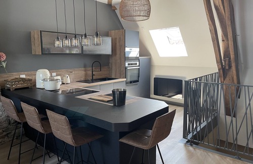 Buxy Appartement | Appartement moderne « Manhattan » en Bourgogne