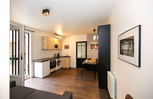 Gare Appartement | Appartement Paris 13 université - 4P RDC