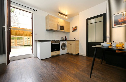 Gare Appartement | Appartement Paris 13 université - 4P RDC
