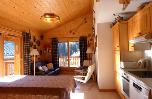 Beaufort Appartement | Appartement près du village, 7 personnes, 2 chambres, 1 mezzanine - CC08