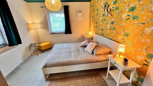 Maisieres Appartement | Appartement proche Pairi Daiza 6pers terrasse et jardin