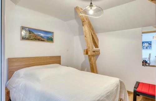 Megeve Appartement | Appartement rénové, centre Megève, 1 chambre + cabine, proche télécabine, 5 pers. - FR-1-453-280