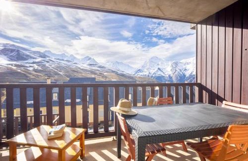 Peyragudes Appartement | Appartement Rénové Peyragudes - 8 Pers, Balcon, 2 Chambres + Cabine, Parking Gratuit, Proche Pistes - FR-1-695-10