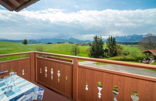 Hopferau Appartement | Appartement Säuling - Echtler, Haus