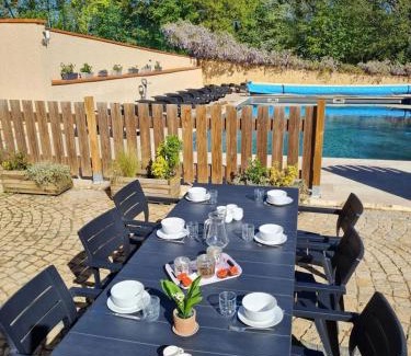 Maurens Appartement | Appartement spacieux avec piscine partagée à Maurens - 120 m²