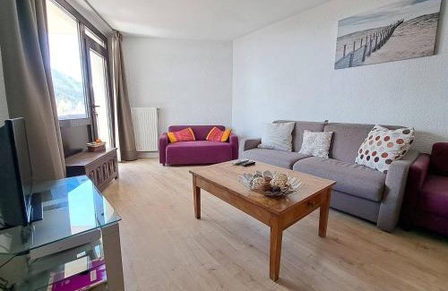 Pra Loup Appartement | Appartement T3 cosy pour 8 pers. à Pra-Loup, à 50m des pistes avec balcon et parking privé - FR-1-165A-78