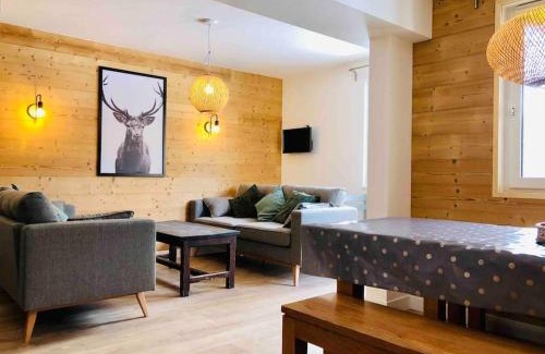 Genos Appartement | Appartement T4 8 couchages spacieux et cosy au pied des pistes