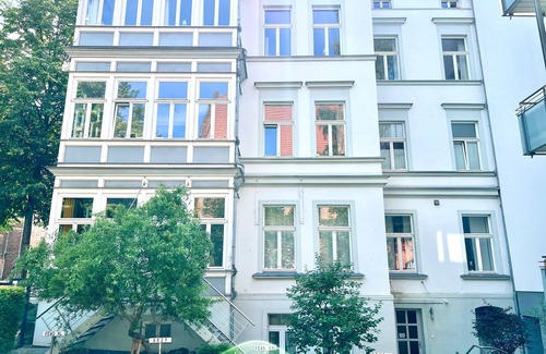 Stralsund Appartement | Appartement XXL - Ferienwohnung am Theater Haus Olaf Palme 1
