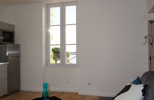 Portbail Appartement | appt. 3pièces 4 pers 45m² au 1er étage vue imprenable sur le havre de PORTBAIL