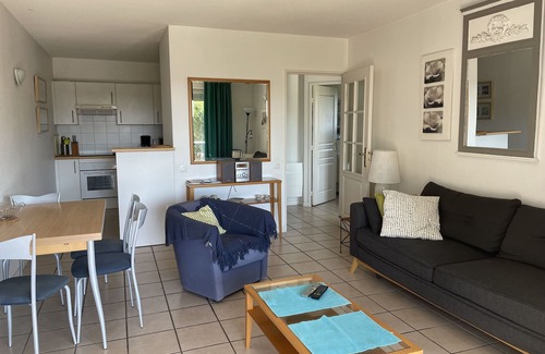 Bassussarry Appartement | Appt 55m² résidence avec piscine 1ere Ligne Vue Golf Bassussarry