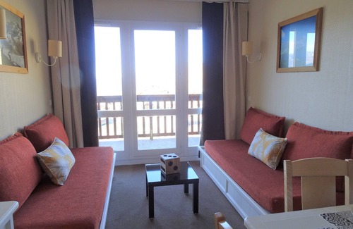 Valmeinier Appartement | Appt F2 4/5 PERS VUE ET SORTIE DIRECTE SUR PISTES. WIFI. CENTRE STATION