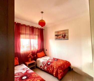 Sidi Rahal Appartement | Appt moderne 3 chbr Blanca Beach